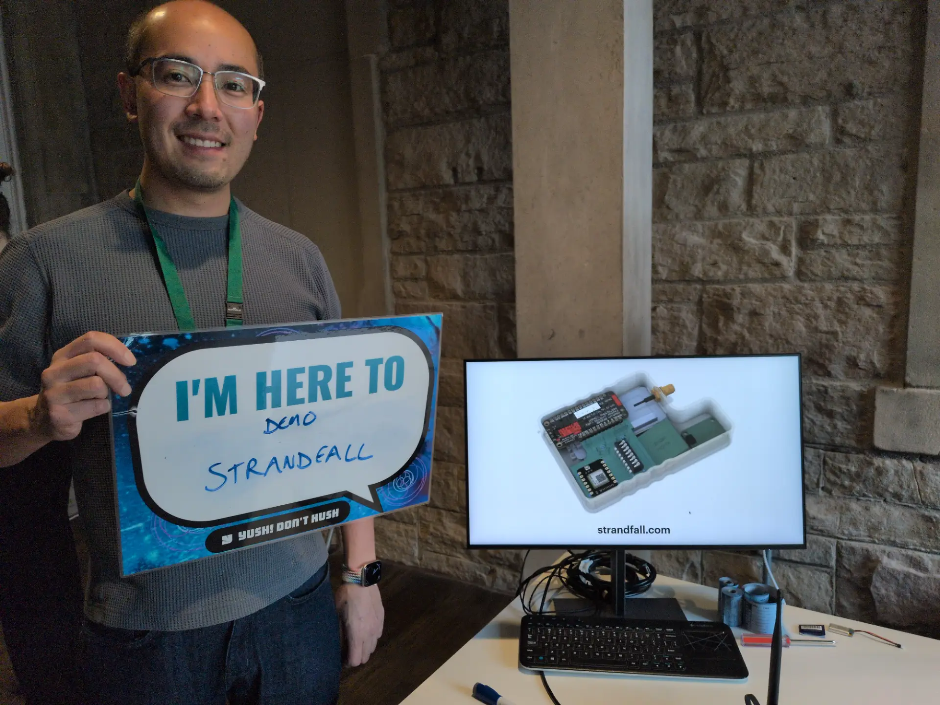 I'm here to demo STRANDFALL