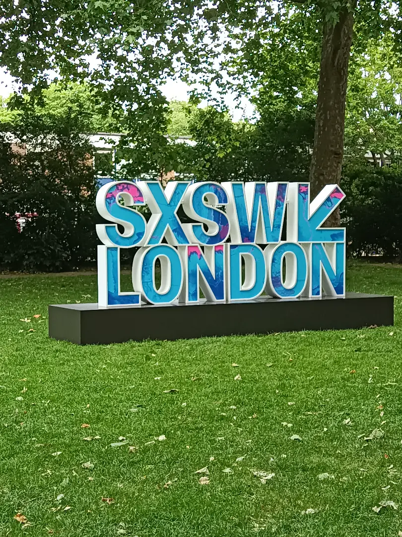 The big sign