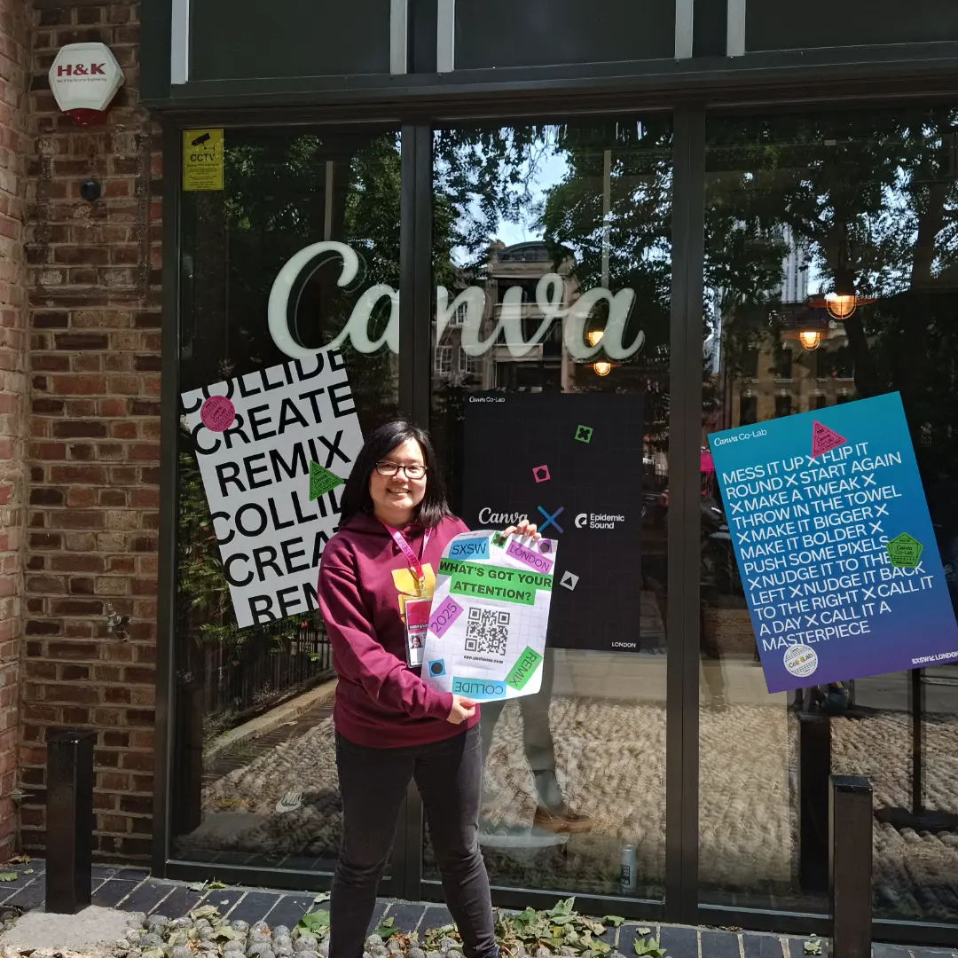 New poster at Canva!